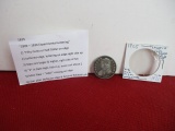 1825 Silver Capped Bust Half Dollar Coin