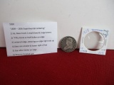 1828 Silver Capped Bust Half Dollar Coin-A