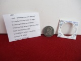 1834 Silver Capped Bust Half Dollar Coin-C