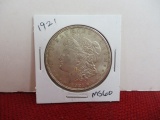 1921 Morgan Silver Dollar Coin