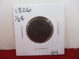 1826 Classic Head Half Cent Coin