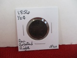 1856 Classic Head Half Cent Coin