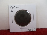 *1806 Liberty Large One Cent Coin
