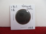 1811 Normal Date Classic Head Large One Cent Coin