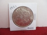 1921 Morgan Silver Dollar Coin