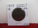 1828 Large Narrow Date Classic Head Large One Cent Coin