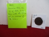 ***1804 Liberty Cap Large One Cent Coin