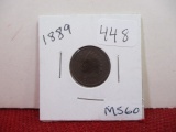 1889 Indianhead Penny