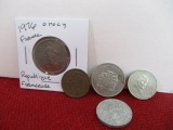 Mixed Foreign Coins-Lot of 5