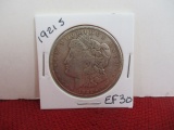 1921-S Morgan Silver Dollar Coin