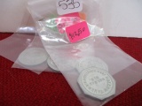 Hollow Tavern-Wausau, WI 5 Cent Drink Tokens-Lot of 4-B