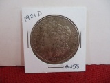 1921-D Morgan Silver Dollar Coin