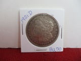 1921-D Morgan Silver Dollar Coin