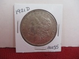 1921-D Morgan Silver Dollar Coin