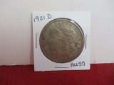 1921-D Morgan Silver Dollar Coin
