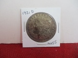 1921-D Morgan Silver Dollar Coin