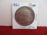 1921 Peace Silver Dollar Coin