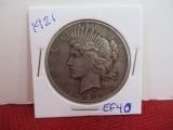 1921 Peace Silver Dollar Coin