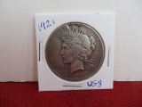 1921 Peace Silver Dollar Coin