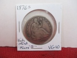 1876-S with High Mint and Micro 