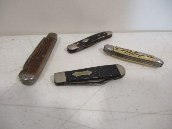 Mixed Pocket Knives-Lot of 4