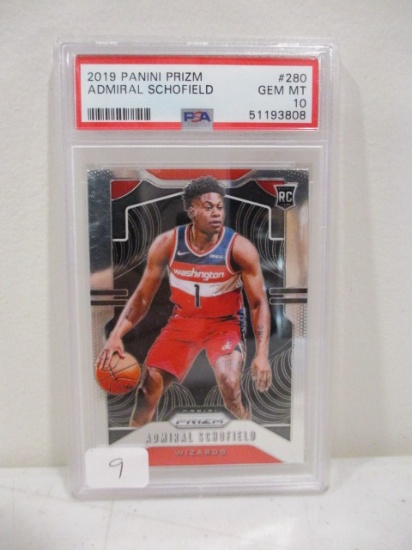 PSA Graded Admiral Schofield Trading Card