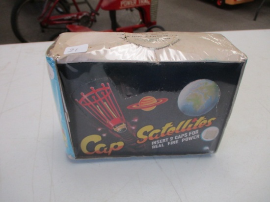 Vintage Cap Satellite Store Display