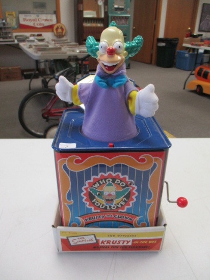 The Simpsons Krusty the Clown Jack in the Box