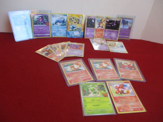 Mixed Pokemon Trading Cards-Lot of 19