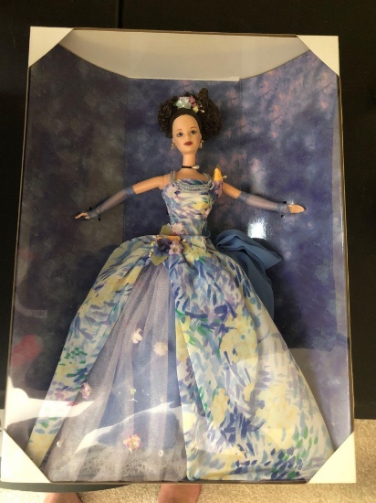 Barbie Reflections of Light- Pierre Auguste Renoir Water Lily -Sunflower- lot of three dolls