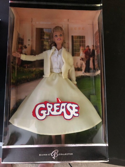 Barbie. Grease 1ea Rizzo, Sandy, Cheer, 2 others - lot of four