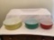 Set of three nesting bowls -Pyrex