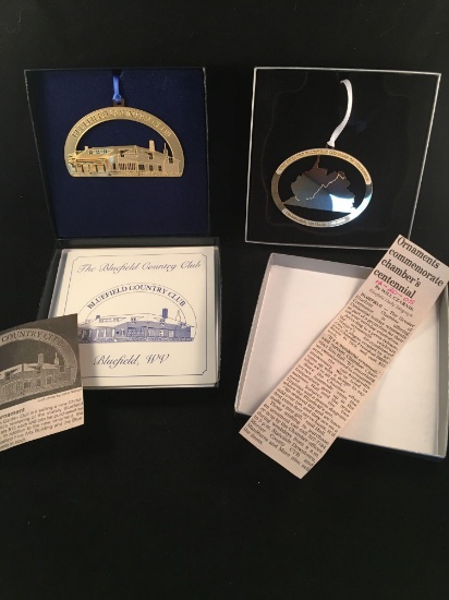 Holiday Collector Bluefield Ornaments - Bluefield Country Club & Greater Bluefield Chamber of