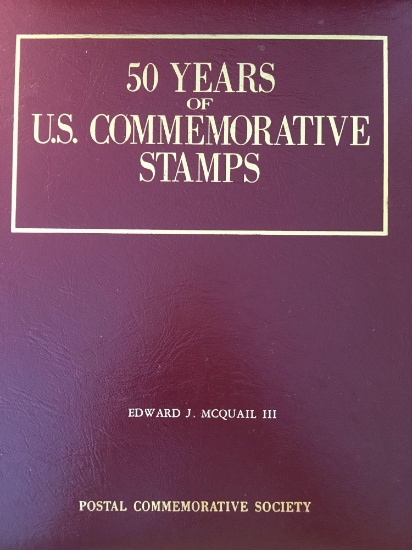 50 Years of US Commemorative Stamps Postal Commemorative Society