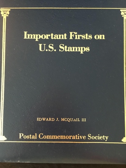 Important Firsts on US Stamps Postal Commemorative Society