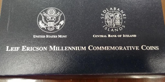 Leif Ericson Millennium Commemorative Coins