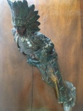 Carved Resin Indian Chief 24 Inches