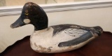 Primitive duck decoy. Marked stamped Dr on underside