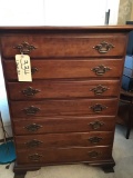 Chippendale 7 drawer chest