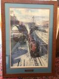 Bluefield.WV print by Robert Karsten- #428/500 framed 24x34 inhes