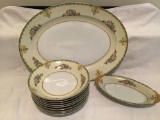 Lot of 11 pieces china. Mieto.