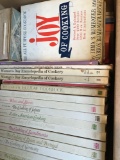 Box vintage cookbooks