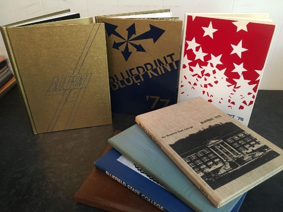 Bluefield State College Yearbooks - 1970; 1971; 1973; 1974; 1976; 1977; 1979
