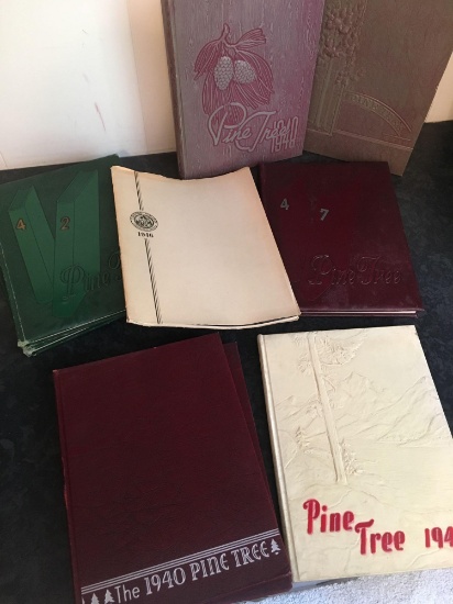 Concord College Yearbooks - 1940; 1941; 1942; 1946; 1947; 1948; 1949