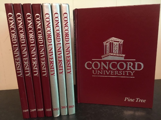 Concord University Yearbooks- 2009 - 2014