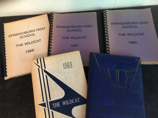 Spanishburg High School Yearbooks - 1965 - 1969