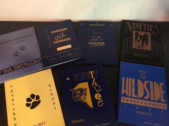 Spanishburg High School Yearbooks - 1990; 1991; 1992; 1993