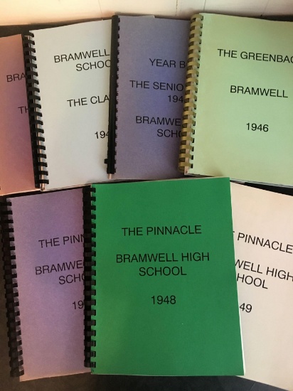 Bramwell High School Yearbooks 1940s