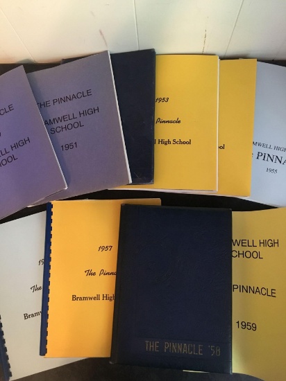 Bramwell High School Yearbooks - 1950 - 1959
