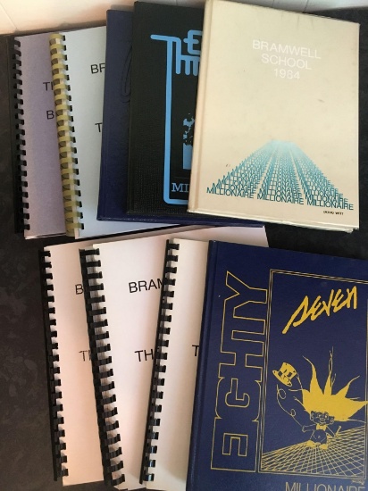 Bramwell High School Yearbooks - 1980 - 1988